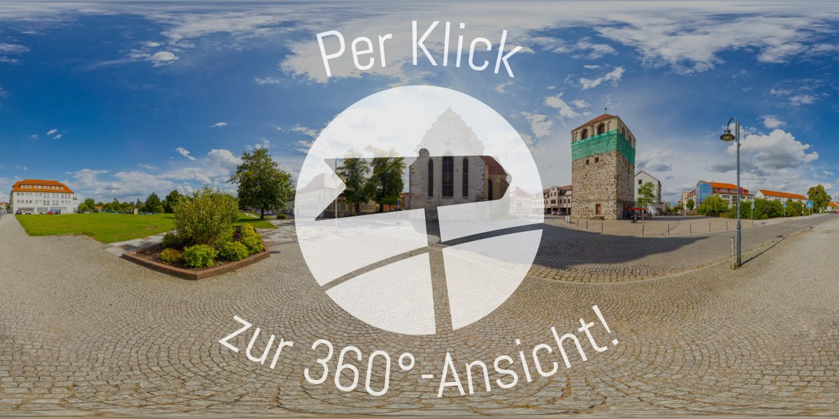 St.BartholomäiKirche und der Dicke Turm (Zerbst/Anhalt) Erlebnisland.de